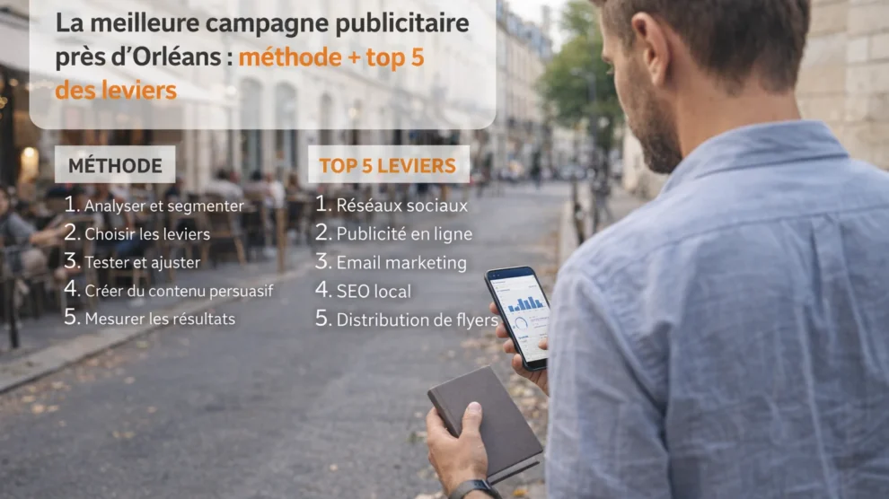 Illustration principale liée à campagne publicitaire Orléans